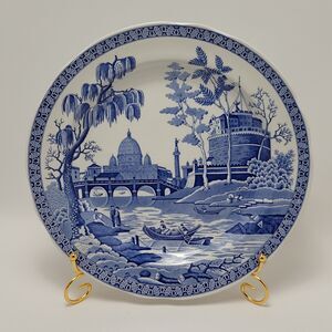 SPODE England Blue Room Rome Dinner Plate 10.5 Inches